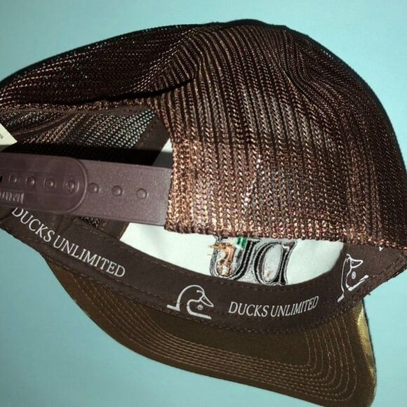 Ducks Unlimited Committee Member -NEW Snapback Camouflage Cap Official DU - Picture 4 of 6